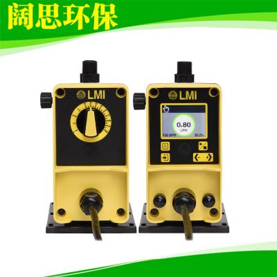 LMI電磁泵PD系列 PVC/4FV泵頭材質(zhì) 米頓羅加藥計量泵